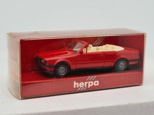 BMW cabriolet - Herpa 1:87, Hobby & Loisirs créatifs, Voitures miniatures | 1:87, Comme neuf, Voiture, Herpa, Envoi