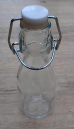 Glazen flesje met afsluitdop, Ophalen of Verzenden, Glas