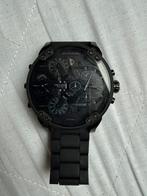 Diesel horloge zwart, Handtassen en Accessoires, Horloges | Heren, Ophalen, Zo goed als nieuw