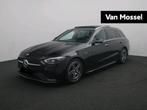 Mercedes-Benz C-Klasse 180 AMG LINE Break + PANORAMISCH DAK, Auto's, Mercedes-Benz, Automaat, Zwart, 4 cilinders, Zwart