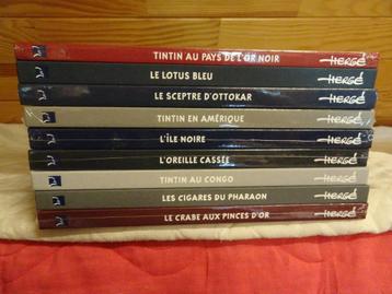 Série complète 9 Archives Atlas N&B Tintin + Index beschikbaar voor biedingen