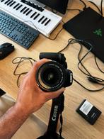 Canon ES700D+ 15-55 mm objectief, Audio, Tv en Foto, Videocamera's Digitaal, Ophalen, Gebruikt, Camera, Canon