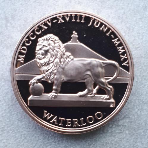 Jeton Waterloo 1815-2015, Timbres & Monnaies, Pièces & Médailles, Bronze, Enlèvement ou Envoi