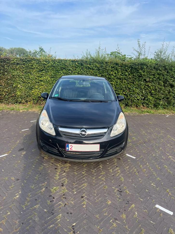ZO MEENEMEN! Opel corsa 1.2 130.000 km 2007 AIRCO, Auto's, Opel, Particulier, Corsa, Benzine, Zwart, Ophalen