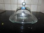 Schaaltje met deksel in kristal Caldier Glass Italy, Huis en Inrichting, Keuken | Servies, Ophalen of Verzenden, Zo goed als nieuw