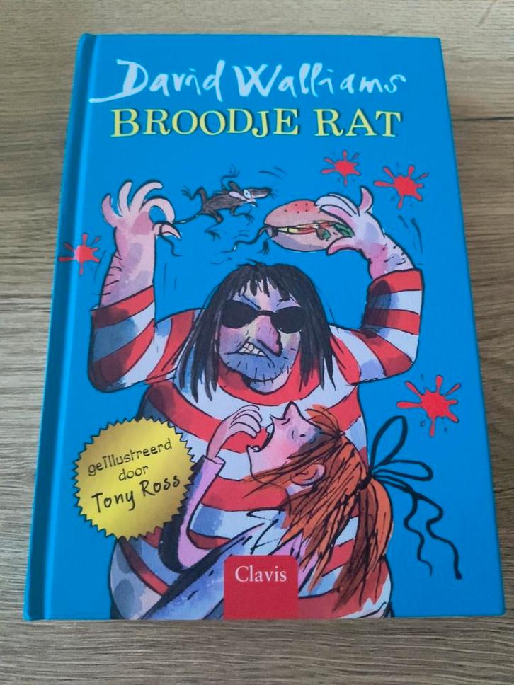 David Walliams - Broodje rat, Boeken, Kinderboeken | Jeugd | onder 10 jaar, Zo goed als nieuw, Ophalen of Verzenden