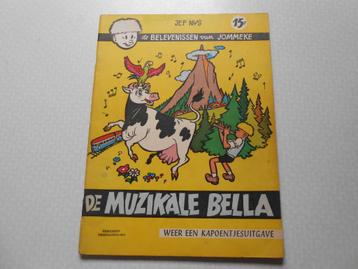 Jommeke 5 De muzikale Bella 1960  1 ste druk. beschikbaar voor biedingen