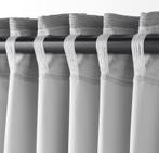 Dubbele gordijnen te koop (nieuw), Maison & Meubles, Ameublement | Rideaux & Stores à lamelles, Enlèvement, Neuf, Gris, 200 cm ou plus