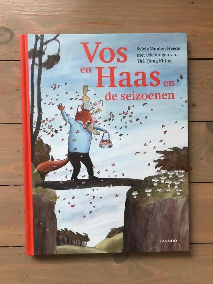 Vos en Haas en de seizoenen. Groot boek., Boeken, Kinderboeken | Jeugd | onder 10 jaar, Zo goed als nieuw, Fictie algemeen, Ophalen of Verzenden