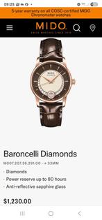 Montre Mido pour femme, Bijoux, Sacs & Beauté, Montres | Femmes, Autres marques, Cuir, Acier, Enlèvement