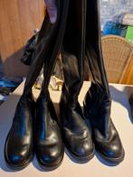 2 paar lederen botten dames ABL Belgisch leger topstaat!, Verzamelen, Verzenden, Landmacht, Kleding of Schoenen