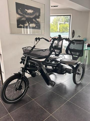 Fun 2 go Van raam zwart duofiets NIEUW ! nu ACTIE -15% beschikbaar voor biedingen