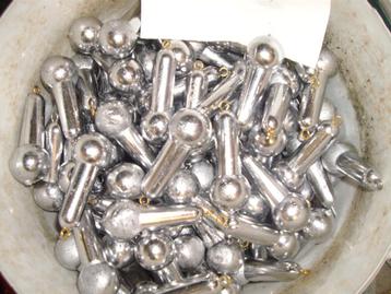 250 stuks sleeplood van 255 gram per stuk beschikbaar voor biedingen