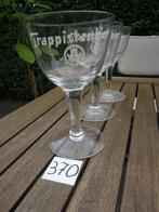 Trappistenbier glazen glas, Verzamelen, Ophalen of Verzenden, Gebruikt, Bierglas