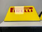 Pirelli banden emaille reclamebord, Verzamelen, Ophalen of Verzenden, Gebruikt, Reclamebord