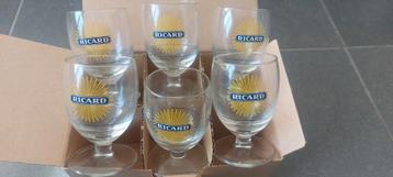 6 Ricard Soleil-glazen  beschikbaar voor biedingen