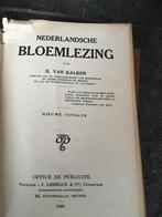 Nederlandse bloemlezing door H. Van Kalken - 1923, Ophalen of Verzenden