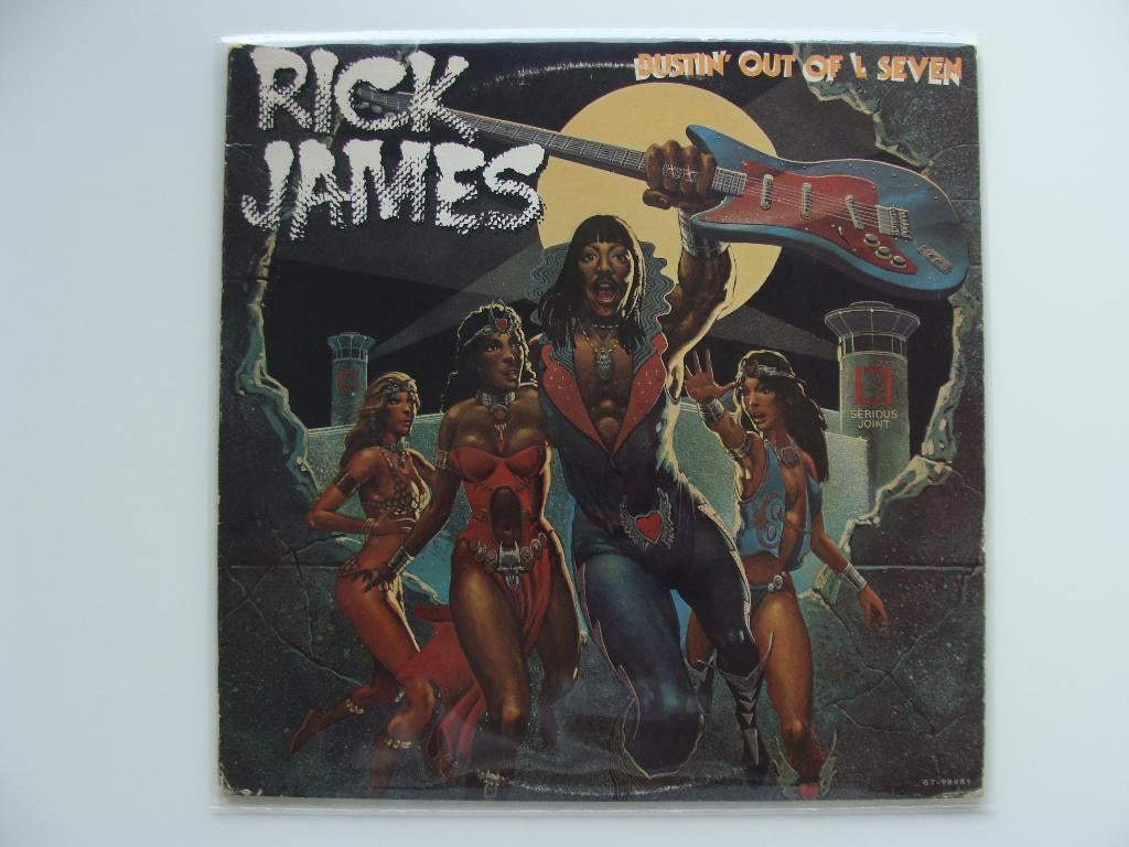 Rick James – Bustin' Out Of L Seven (1979), Cd's en Dvd's, Vinyl | R&B en Soul, Soul of Nu Soul, 12 inch, Ophalen of Verzenden