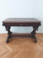 Table / bureau tête de lion., Antiquités & Art, Enlèvement
