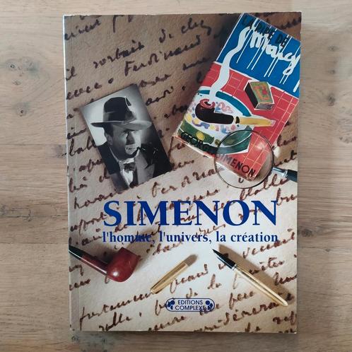 Simenon l'homme, l'univers, la création TBE, Boeken, Biografieën, Zo goed als nieuw, Kunst en Cultuur, Ophalen of Verzenden