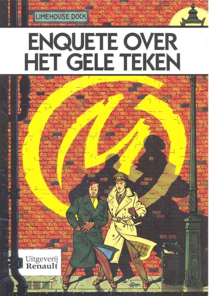 Enquete over het Gele Teken - Blake en Mortimer., Boeken, Stripverhalen, Zo goed als nieuw, Eén stripboek, Ophalen of Verzenden