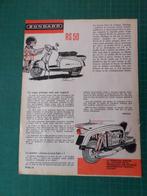 Zündapp RS 50 - article illustré - 1965, Verzamelen, Ophalen of Verzenden, Gebruikt, Overige typen