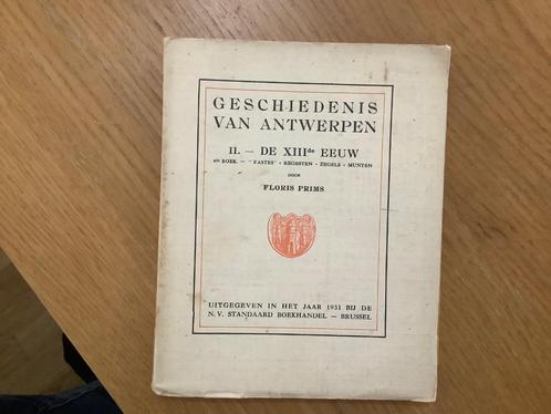 Oud Boek (1931) Geschiedenis van Antwerpen 4de boek, Boeken, Geschiedenis | Nationaal, Gelezen, 17e en 18e eeuw, Ophalen of Verzenden