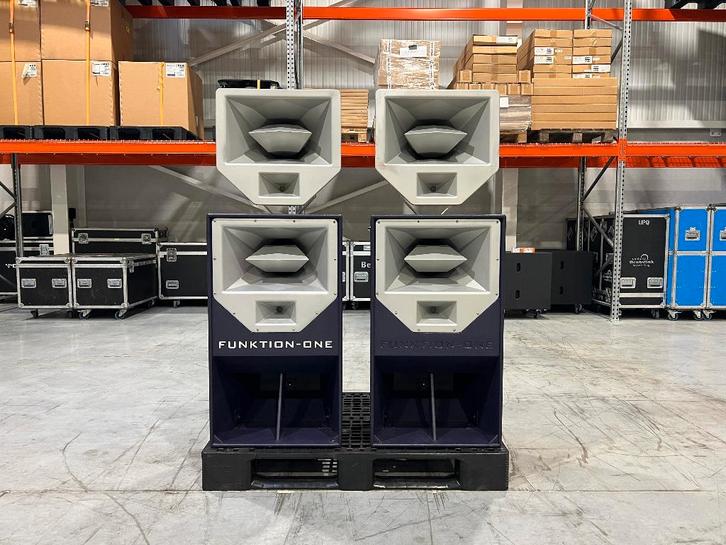 4x Funktion-One Resolution 2: 2x RES2 MK2 + 2x RES2SH, TV, Hi-fi & Vidéo, Enceintes, Utilisé, Haut-parleurs Frontaux, Arrière ou Stéréo