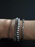Armbandenset, Handtassen en Accessoires, Armbanden, Ophalen of Verzenden, Zo goed als nieuw, Overige kleuren, Elastiek