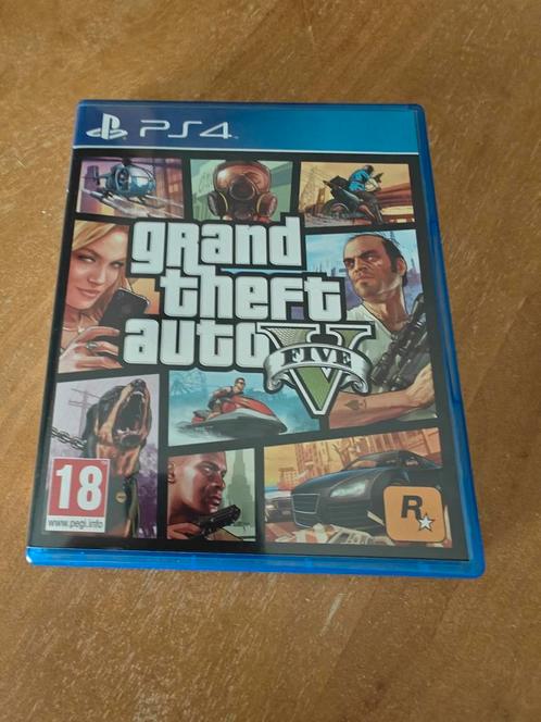 Grand Theft Auto V ps4, Games en Spelcomputers, Games | Sony PlayStation 4, Gebruikt, Shooter, Vanaf 18 jaar, Verzenden