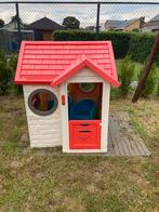 Smoby speelhuis met terrastegels, Kinderen en Baby's, Kunststof, Gebruikt, Ophalen