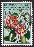 1 Postzegel België 1970 Gentse Floraliën, Timbres & Monnaies, Timbres | Europe | Belgique, Enlèvement ou Envoi, Affranchi, Timbre-poste