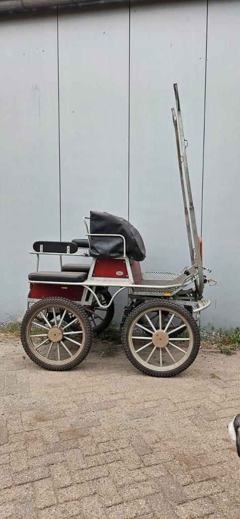 Kelders menwagen incl vele toebehoren, Dieren en Toebehoren, Rijtuigen en Koetsen, Paard
