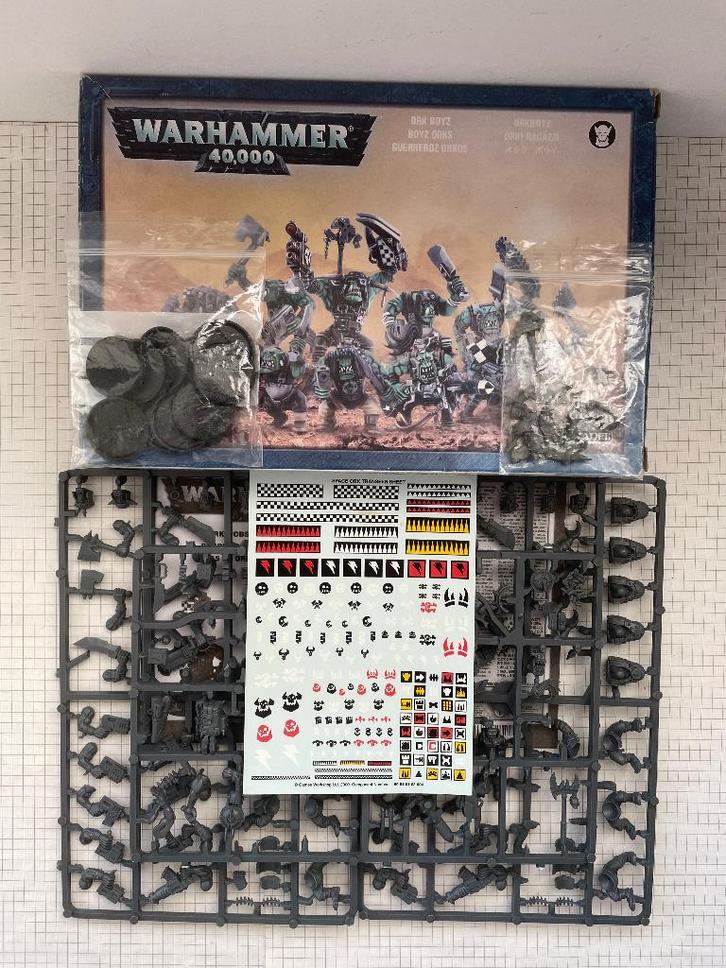 Boîte de Boyz Orks neuve pour W40K, Hobby en Vrije tijd, Wargaming, Zo goed als nieuw, Warhammer 40000, Figuurtje(s), Ophalen of Verzenden