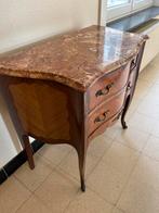 Kleine lade kast met marmeren blad, Antiek en Kunst, Ophalen