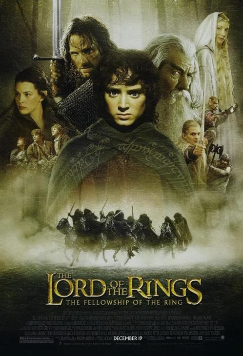 dvd - Lord of the rings , the fellowship of the ring, Cd's en Dvd's, Dvd's | Actie, Zo goed als nieuw, Actie, Ophalen of Verzenden