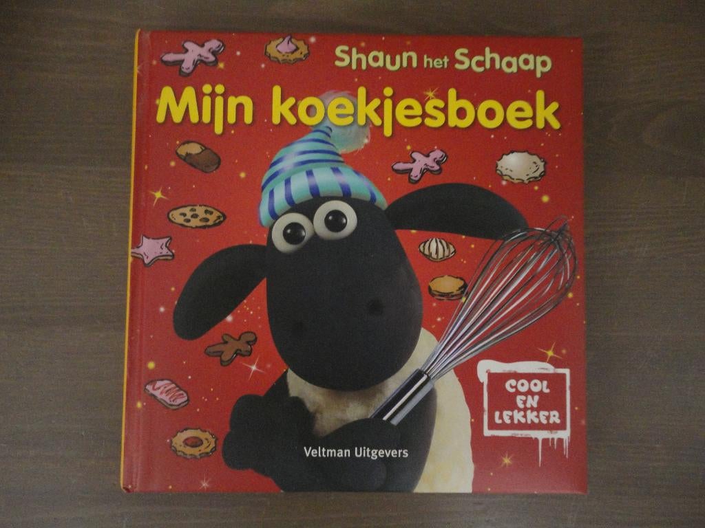 Shaun het schaap - Mijn koekjesboek, Boeken, Kookboeken, Zo goed als nieuw, Taart, Gebak en Desserts, Ophalen of Verzenden