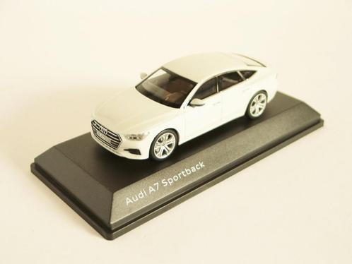 1/43 - M Audi Collection - Audi A7 Sportback (blanc glacier), Hobby & Loisirs créatifs, Voitures miniatures | 1:43, Neuf, Enlèvement ou Envoi