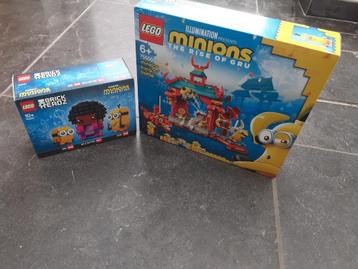 LEGO Minions Kungfugevecht - 75550 en 40421 beschikbaar voor biedingen