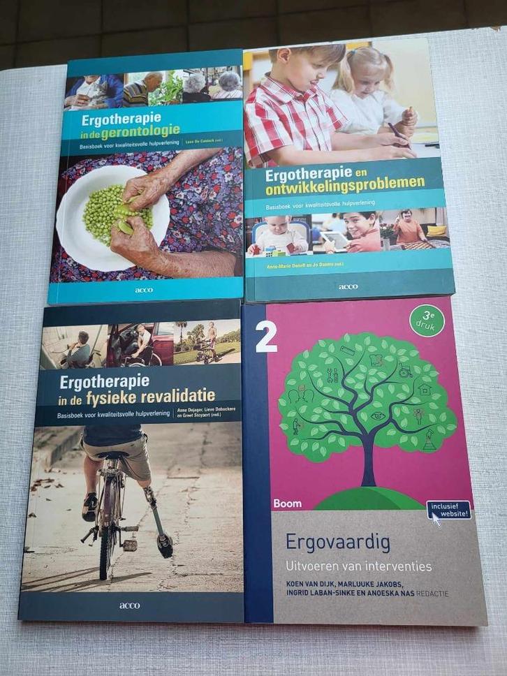 Studieboeken Ergo / Ergotherapie, Boeken, Studieboeken en Cursussen, Zo goed als nieuw, Ophalen