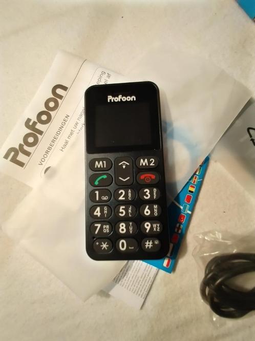 GSM : PROFOON, BIG BUTTON GSM  met  ALARM-/ NOODKNOP, Télécoms, Téléphonie mobile | Marques Autre, Neuf, Avec abonnement, Avec simlock (verrouillage SIM)