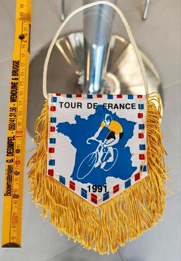 1991 Tour de France unieke vintage vaandel beschikbaar voor biedingen