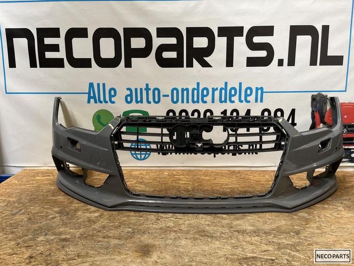 AUDI A7 SPORTBACK 4G8807437 BUMPER VOORBUMPER ORGINEEL, Auto-onderdelen, Overige Auto-onderdelen, Audi, Gebruikt, Ophalen of Verzenden