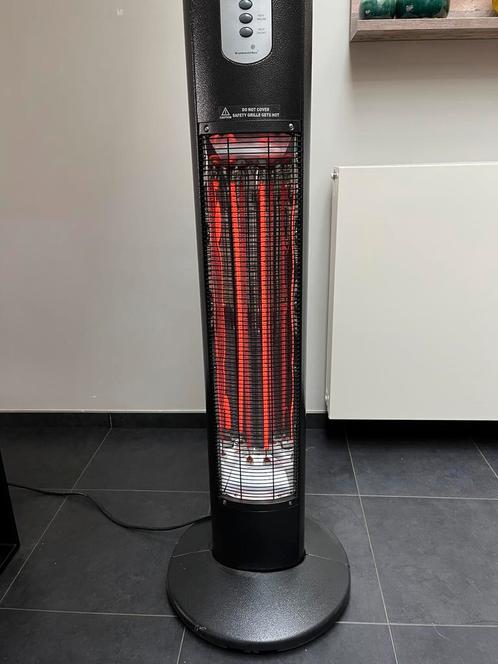 terrasverwarmer Helios (electrische, verplaatsbare tower), Tuin en Terras, Terrasverwarmers, Zo goed als nieuw, Ophalen
