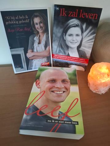 Inspirerende levensverhalen- 3 boeken beschikbaar voor biedingen