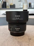 Canon 50mm f1.8 STM, Audio, Tv en Foto, Ophalen, Zo goed als nieuw