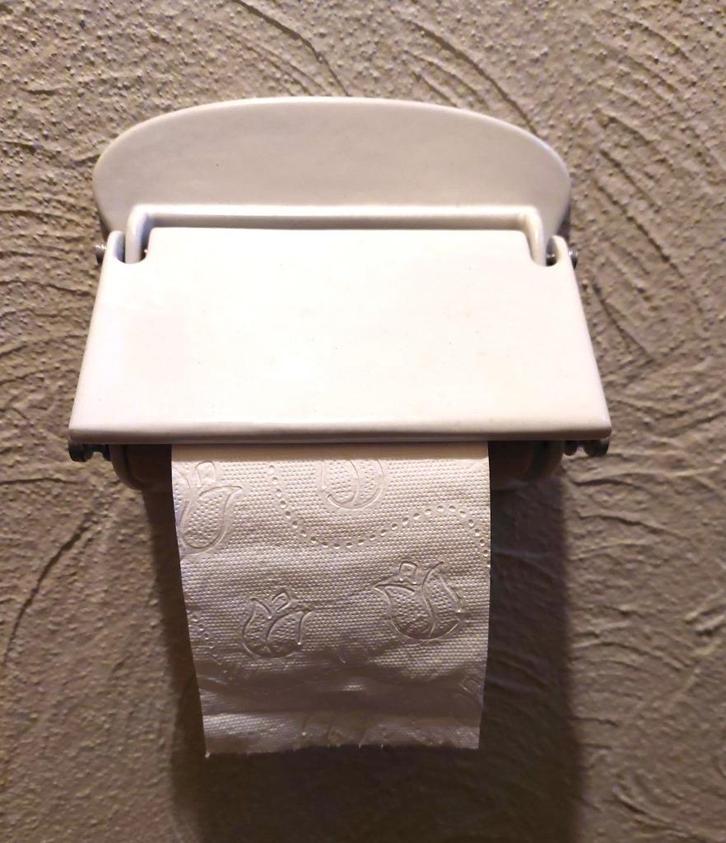 Vintage WC - rol houder, Antiek en Kunst, Antiek | Email, Ophalen of Verzenden