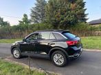 Volkswagen T-Roc Zwart 1.0 tsi 110pk bj 2021 75000 km, Voorwielaandrijving, Zwart, Leder, 5 deurs