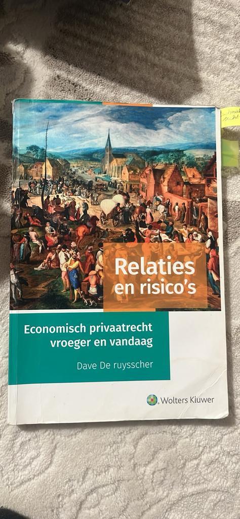 Boeken Rechten 1BA Rechten VUB, Boeken, Schoolboeken, Zo goed als nieuw, Economie, Ophalen of Verzenden