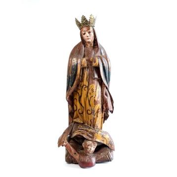 Groot Santos Beeld 'Our lady of Guadalupe', 18de eeuw beschikbaar voor biedingen
